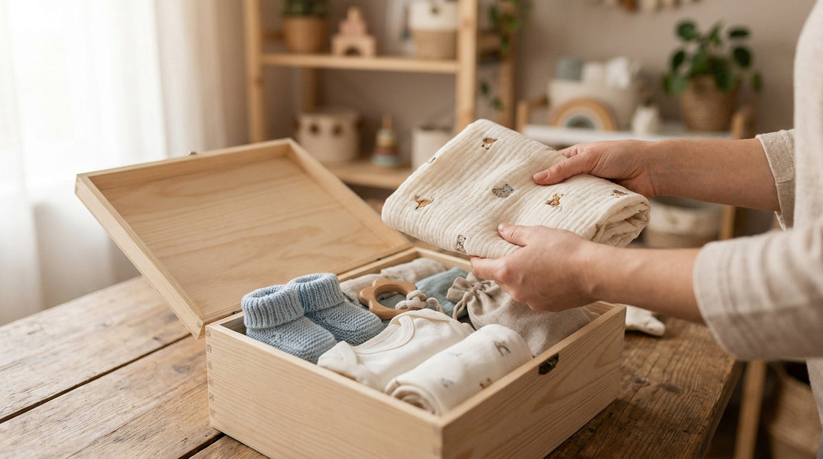 Composer le parfait coffret naissance personnalisé avec doudou